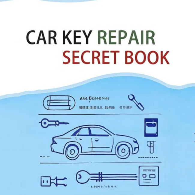 PDF file instruction how to repair the auto key car key remote PCB