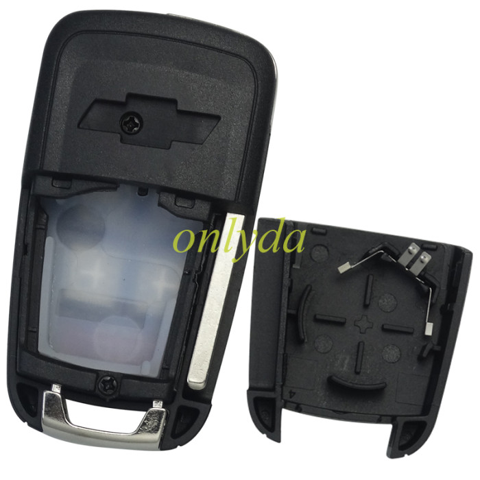 For Chevrolet remote key shell with cross badge, pls choose the button
