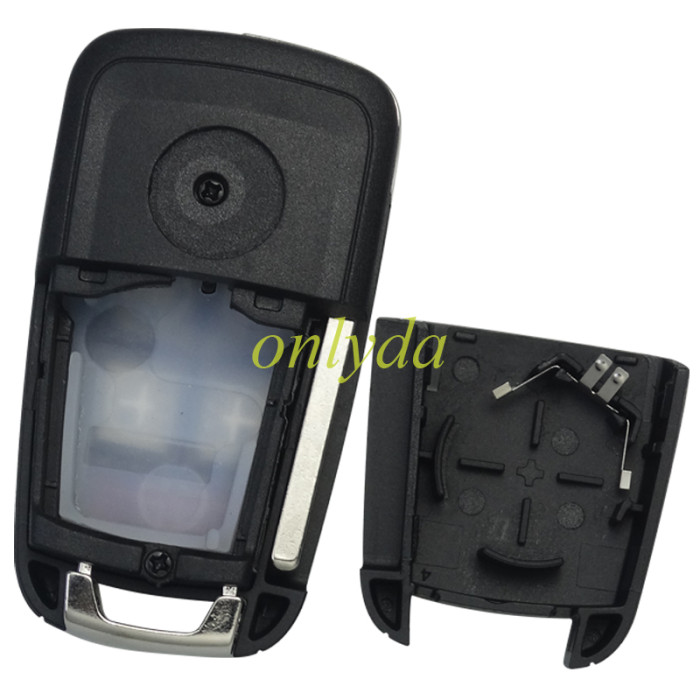 For Chevrolet/Opel/ Buick remote key shell with round badge, pls choose the button