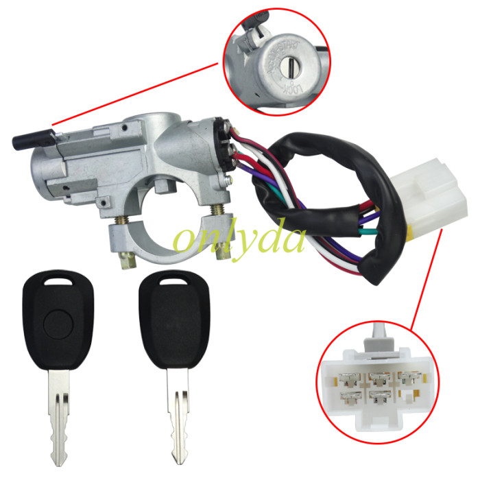 For Nissan 48700-23G00 IGNITION SWITCH NISSAN PICK UP D21 COMPLETO 94-03