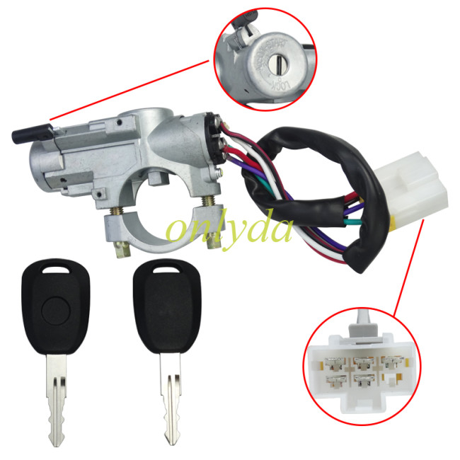 For Nissan 48700-23G00 IGNITION SWITCH NISSAN PICK UP D21 COMPLETO 94-03