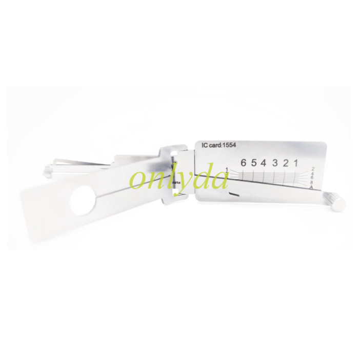 KALE 164 GM SS370 2-in-1 locksmith tool