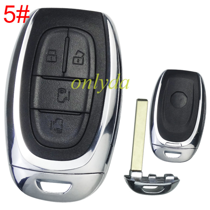 For MG replacement key shell  with badge with thin blade, pls choose model