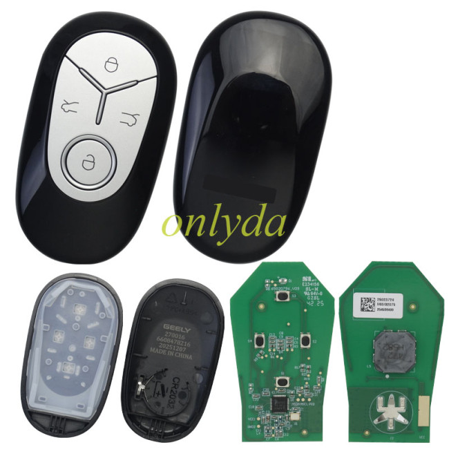 original remote for the Geely Geometry E Firefly) Geely Xingyuan EV / EX2 with 47chip 4 button 433Mhz
