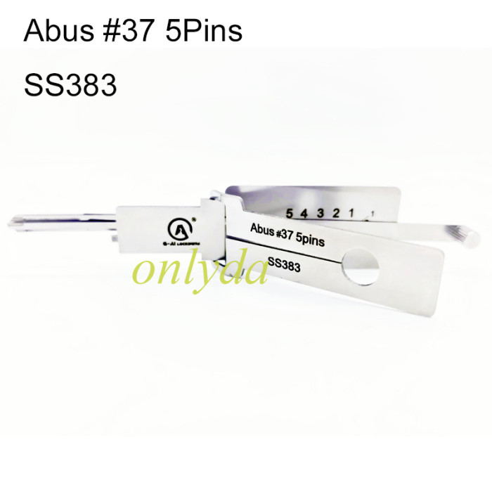 Abus #37 5pins SS383 2-in-1 locksmith tool