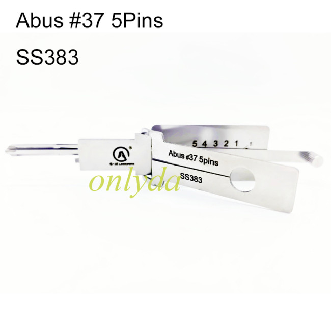 Abus #37 5pins SS383 2-in-1 locksmith tool