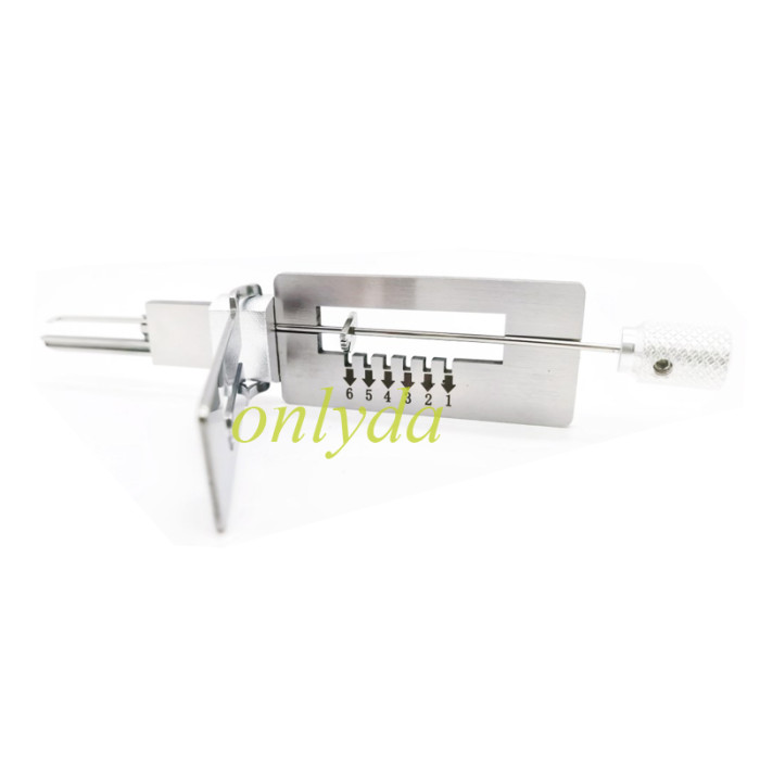 Ezcurra Ds-15 SS334 2-in-1 locksmith tool