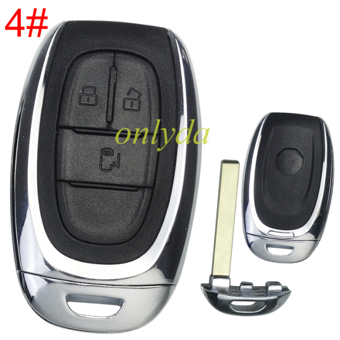 For MG replacement key shell  with badge with thin blade, pls choose model