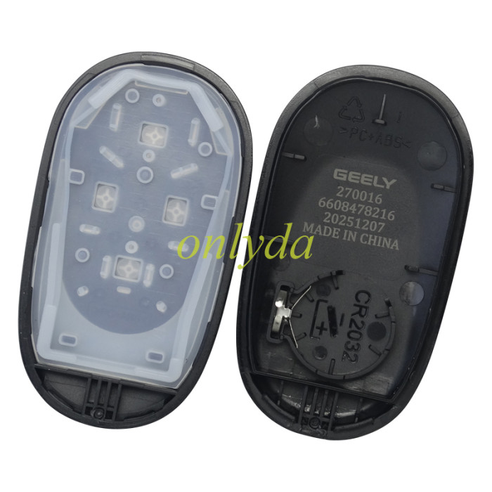 original remote for the Geely Geometry E Firefly) Geely  Xingyuan EV / EX2 with 47chip 4 button 433Mhz