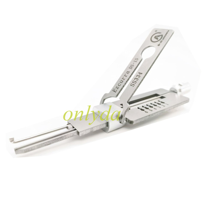 Ezcurra Ds-15 SS334 2-in-1 locksmith tool