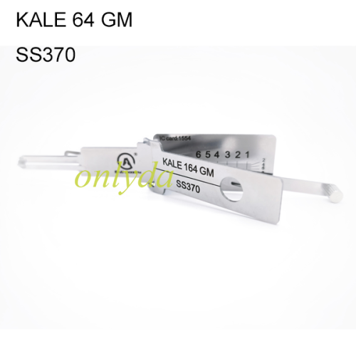 KALE 164 GM SS370 2-in-1 locksmith tool