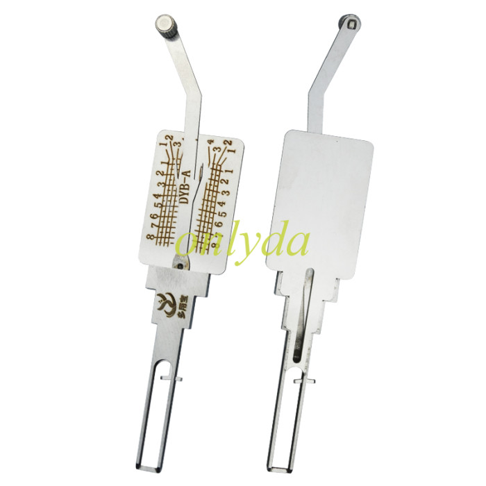 2-in-1 Professional Lock Pick and Decoder Hand Tool for Chinese Electric Vehicles