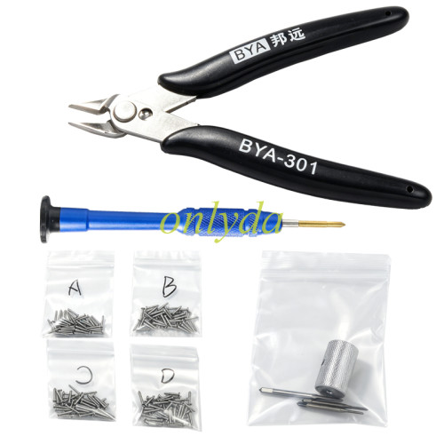 Locksmith Special Ignition Cylinder Depinning Tool Set for Honda