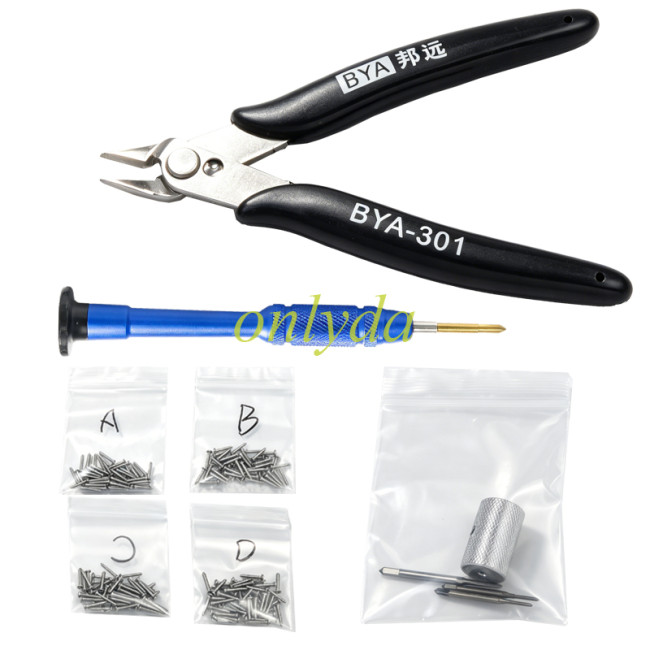 Locksmith Special Ignition Cylinder Depinning Tool Set for Honda