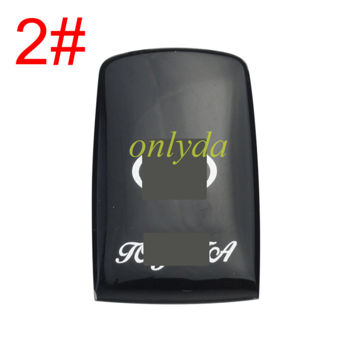For Toyota back cover 12models with badge , pls choose
