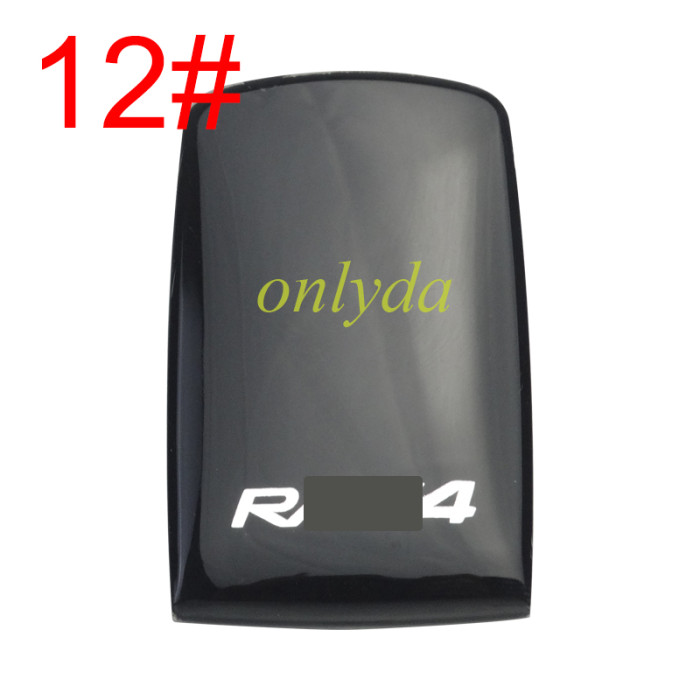 For Toyota back cover 12models with badge , pls choose