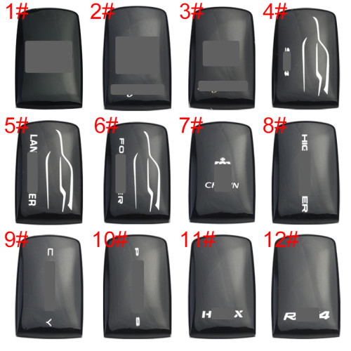 For Toyota back cover 12models with badge , pls choose