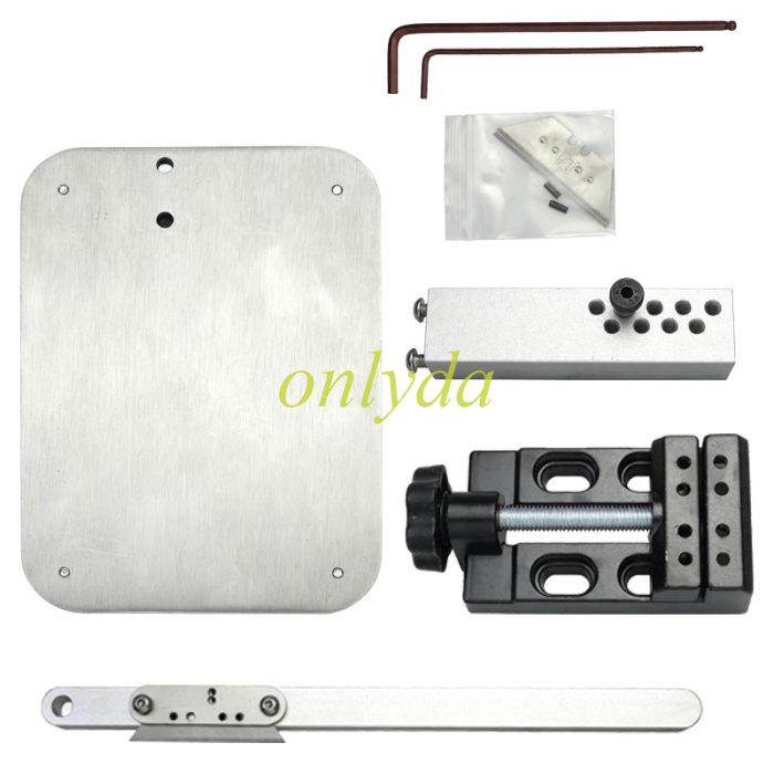 Tool for cutting ultrasonic welded key shells