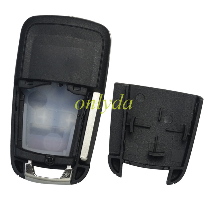 For Chevrolet/Opel/Buick remote key shell with badge, pls choose button