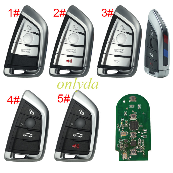 5pcs/lot Free shipping from HK KEYDIY KD FGB23 Remote  For KD-MATE, KD-X4 key programmer. Used for BMW FEM, BDC, CAS4, CAS4+, G Series BDC2/BDC3 IMMO systems. Can also be used ZB smart key.