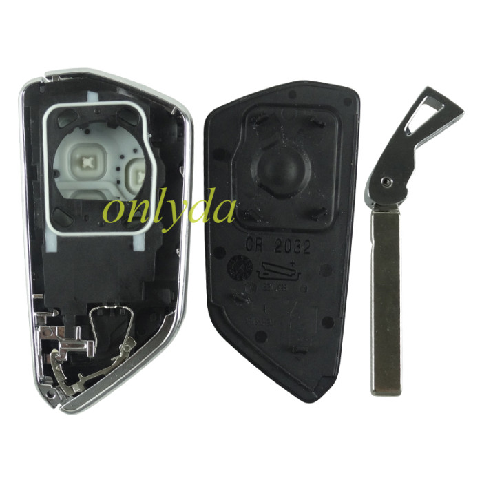 5pcs/lot Free shipping from HK KEYDIY FGB25 For VW Style 3/4+1 Buttons Universal Smart Remote support 5C 5D key（5D UWB function not working）, pls choose button