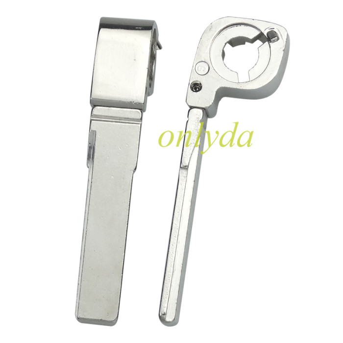 For  Audi A3 3/3+1 button remote key shell with blade HU66, without badge, pls choose model