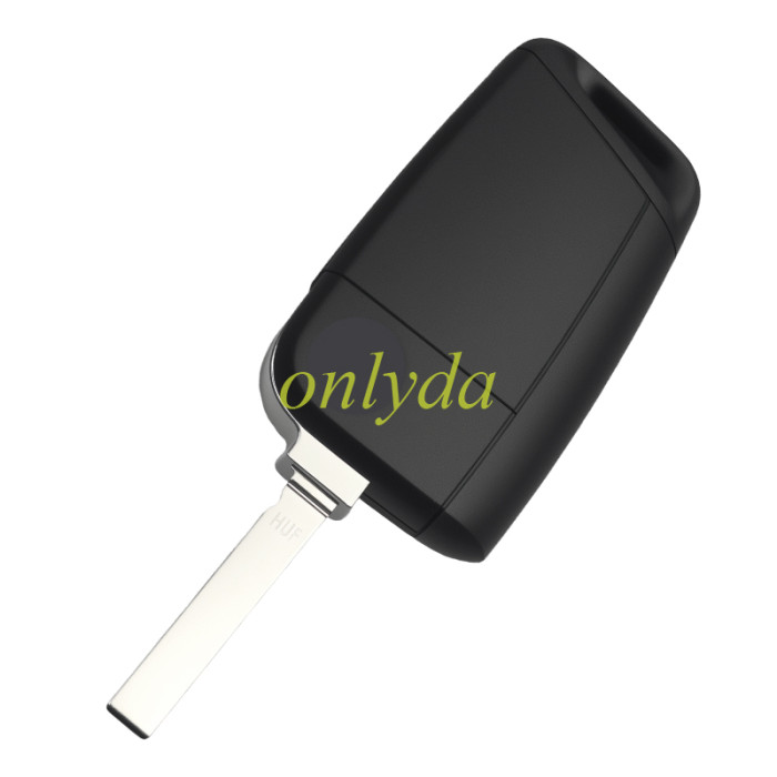 OEM 3-button flip key remote for Volkswagen and Skoda vehicles, keyless GO  434MHz frequency with an MQB49 (5C/ID49)   ID49 Megamos AES Transponder Chip NCF2161W   57A959752C /57A959753C