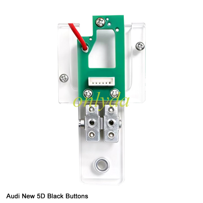 Audi 5D-2 Black Button Smart Key Solder Free Clip, MLB EVO Key Reading Programming Fixture apply for kdx4