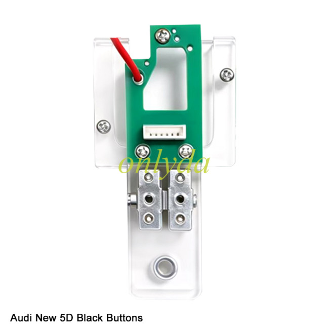 Audi 5D-2 Black Button Smart Key Solder Free Clip, MLB EVO Key Reading Programming Fixture apply for kdx4