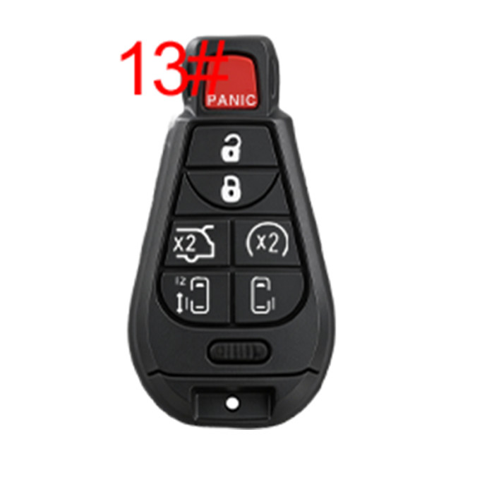 Super Stronger GTL for Chrysler remote key shell without badge, pls choose button