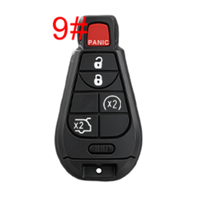 Super Stronger GTL for Chrysler remote key shell without badge, pls choose button