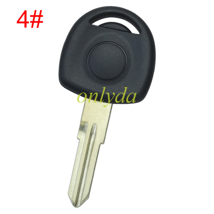 free shipping and no tax from HK warehouse 10pcs/lot For Opel  Chevrolet Buick transponder key shell without badge, pls choose the blade