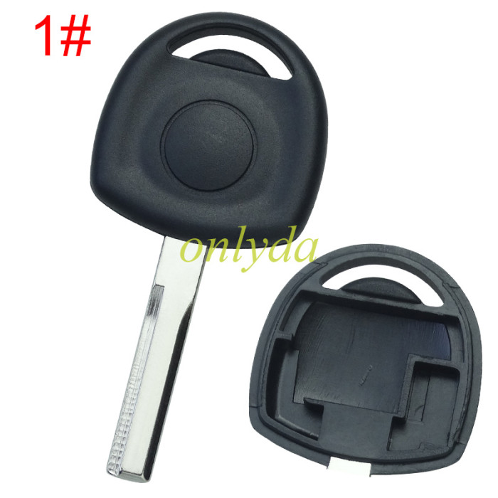 free shipping and no tax from HK warehouse 10pcs/lot For Opel  Chevrolet Buick transponder key shell without badge, pls choose the blade