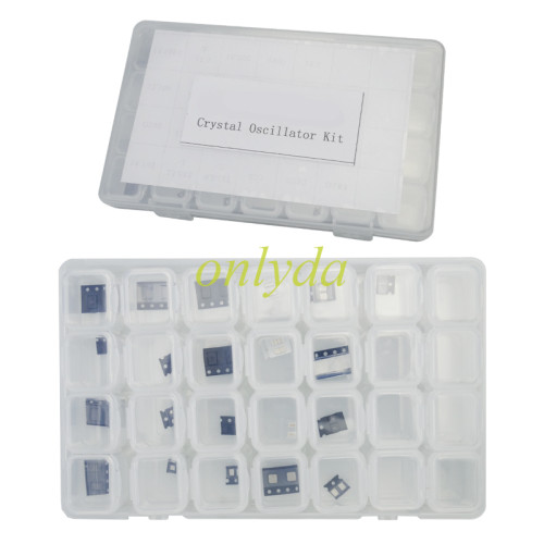 19 Types Automotive Key Remote Crystal Oscillator Resonator Kit