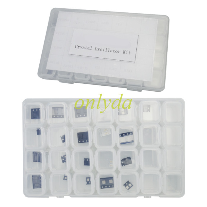 19 Types Automotive Key Remote Crystal Oscillator Resonator Kit