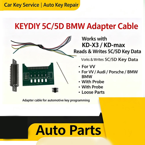 Solder-Free Adapter Board work with KD-X4 for BMW BDC2 BDC3 & VW MQB 5C Smart Key Reading Writing