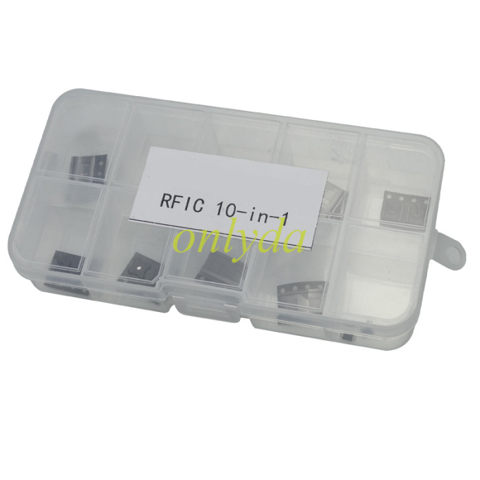 10 Types Automotive Key Remote RF Chip Kit