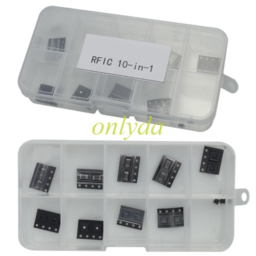 10 Types Automotive Key Remote RF Chip Kit