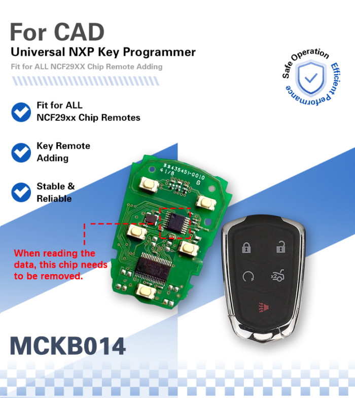 NXP Killer  MCKB Solder Free Adapter  Work With NXP Killer programmer, please choose the model