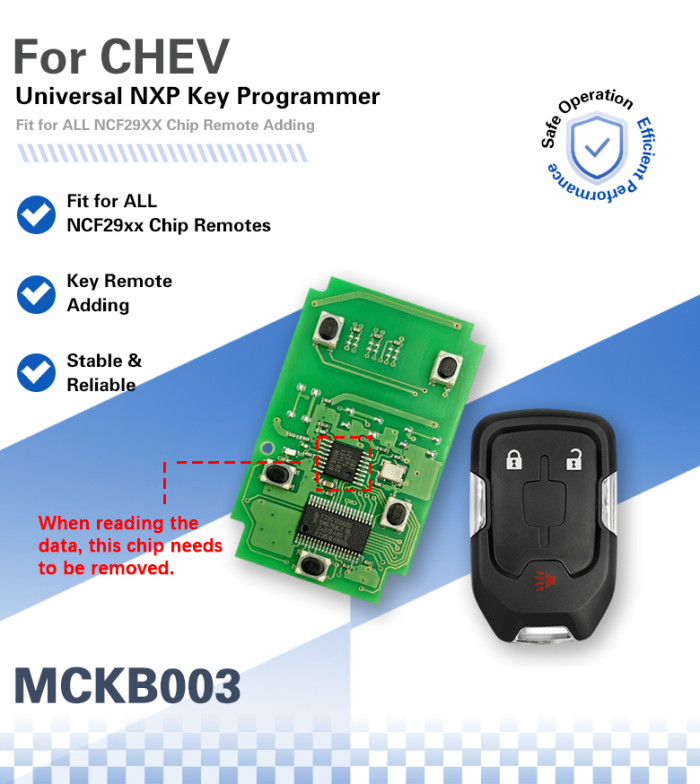 NXP Killer  MCKB Solder Free Adapter  Work With NXP Killer programmer, please choose the model