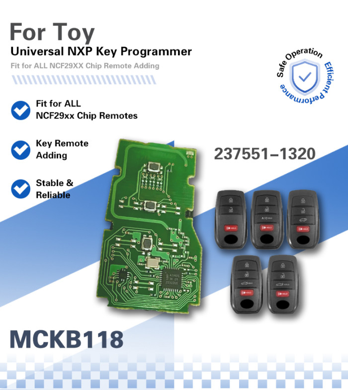 NXP Killer  MCKB Solder Free Adapter  Work With NXP Killer programmer, please choose the model