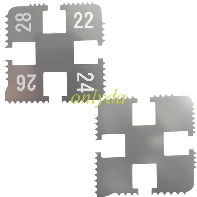 Lishi Key Cutting assistance tool