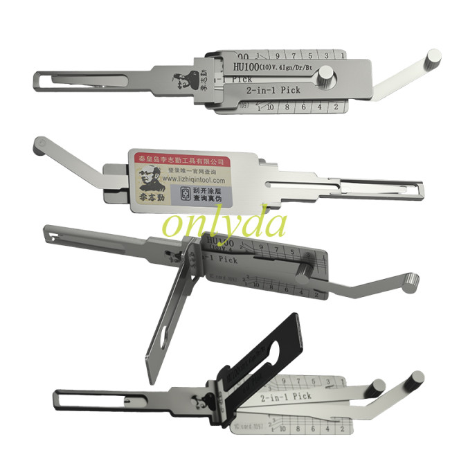 new Buick,new opel HU100(10)V.3 Ign/Dr/Bt 2-in-1 Pick and decoder together 3 in 1 genuine