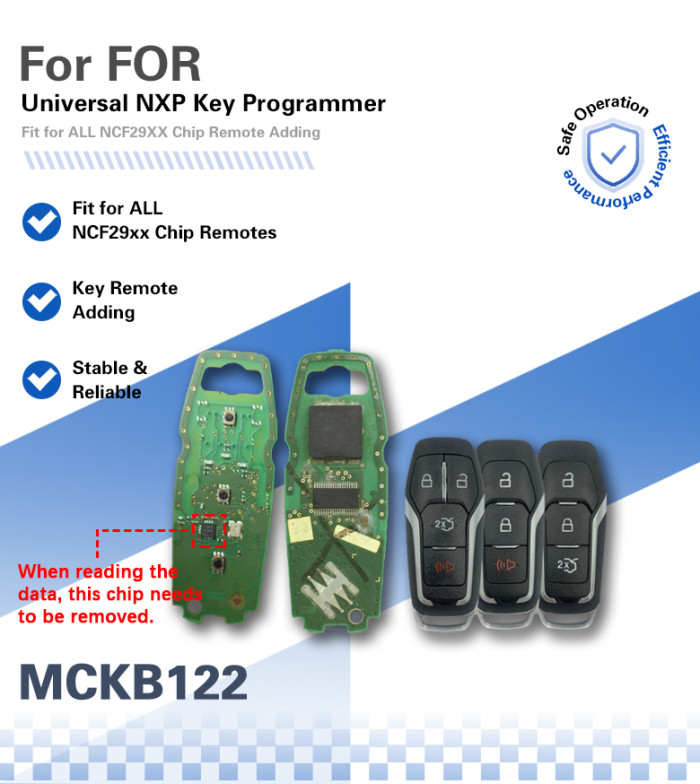 NXP Killer  MCKB Solder Free Adapter  Work With NXP Killer programmer, please choose the model