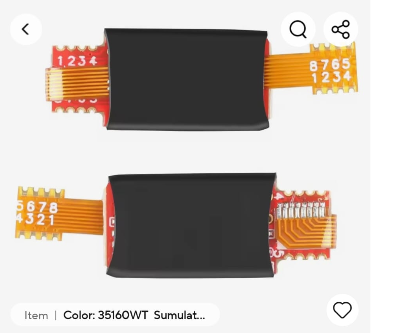 2026 Yanhua ACDP 35 Series Programmer and  Emulator 3516OWT  EEPROM Eraser Tool ;35160WT (abbreviated as 35160): 160Kbit storage capacity, compatible with BMW instrument clusters for older E/F-chassis models (E90, F30, X5 F15 and other vehicles produced from 2012 to 2017)