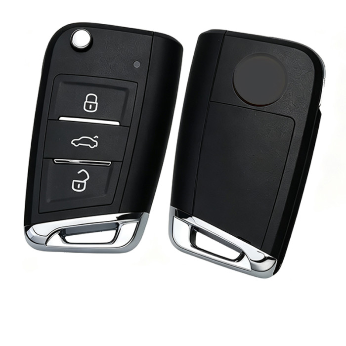 Xhorse MQB Style Remote Key XEDM01EN 3 Buttons work with MINI Key Tool/VVDI2/Key Tool