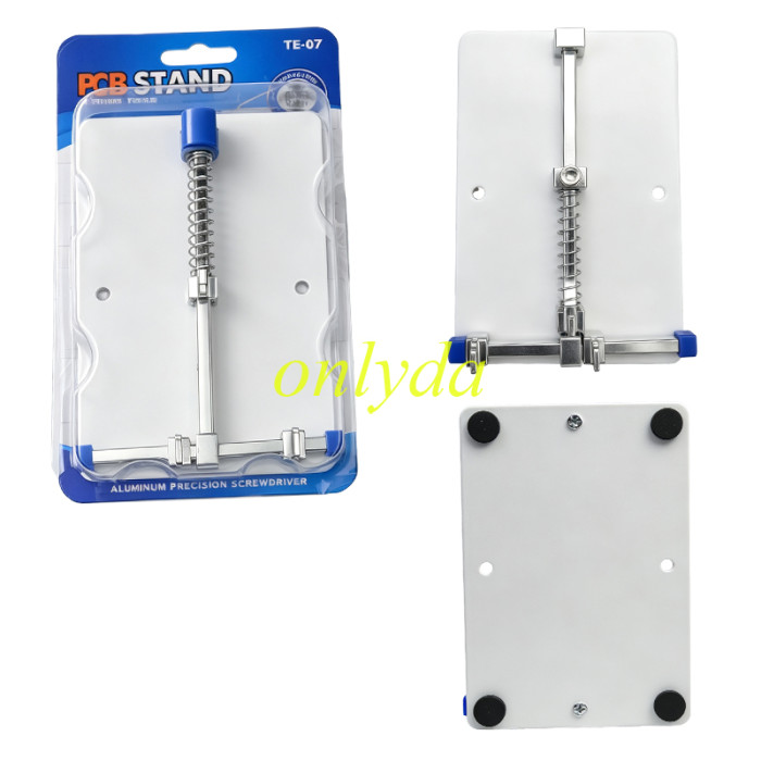 Stainless Steel Spring Loaded PCB Holder / Mobile Phone Mainboard Repair Fixture