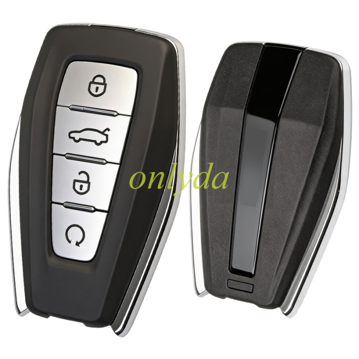 Original Geely Keyless 4 button remote key with 47chip 434mhz
