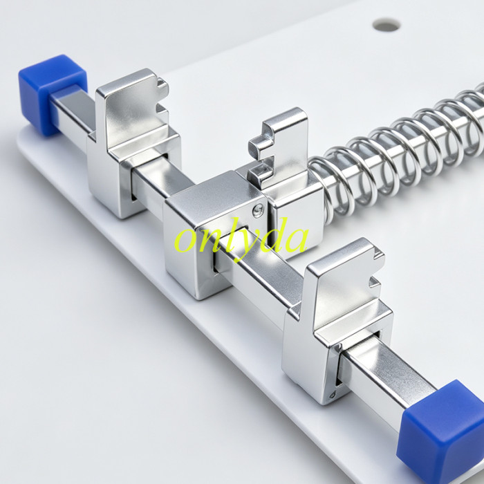 Stainless Steel Spring Loaded PCB Holder / Mobile Phone Mainboard Repair Fixture