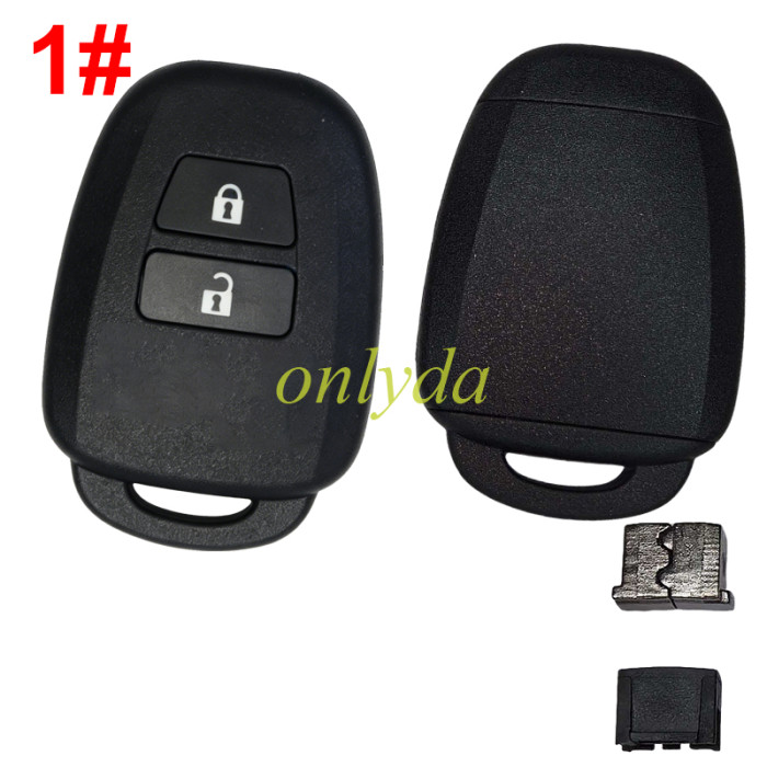 Stronger version for Toyota remote key shell without badge, pls choose the model